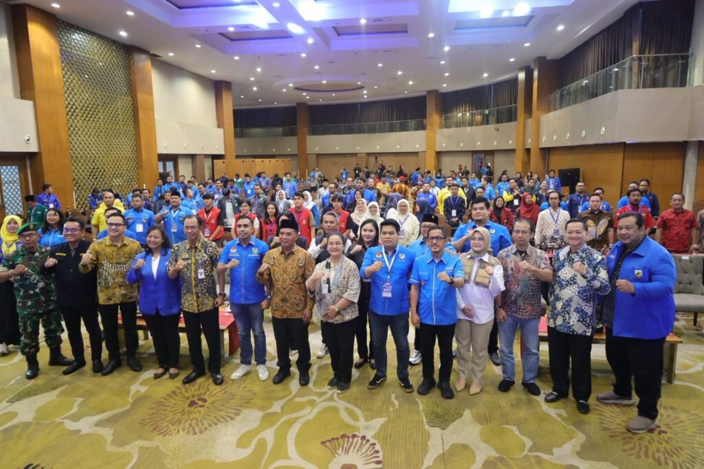 Ketua DPRD Jateng Sumanto membuka Musyawarah Daerah (Musda) ke 16 DPD KNPI Jawa Tengah di Hotel MG Setos, Kota Semarang, belum lama ini. (Foto : Dok DPRD Jateng)