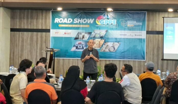 Rangkaian Roadshow GPPE & Label & Carton Box Expo 2026 di Hotel Rooms Inc Semarang, Rabu (04/02/2026). (Foto : Dok JN)