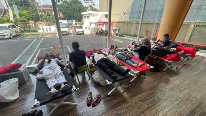 Main Dealer Astra Motor Jateng melakukan aksi nyata dengan melakukan kegiatan Donor Darah pada Sabtu ini (21/02/2026). (Foto : Dok Honda)