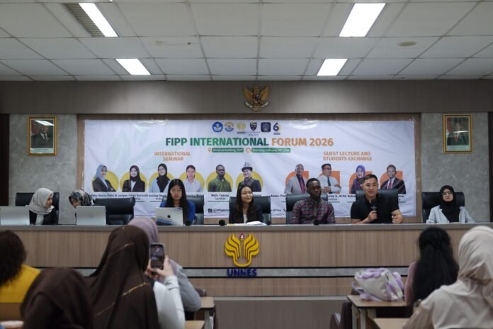 FIPP International Forum 2026 di Aula Dekanat Fakultas Ilmu Pendidikan dan Psikologi (FIPP) Universitas Negeri Semarang (UNNES), Kamis, 19 Februari 2026. (Foto : Dok UNNES)