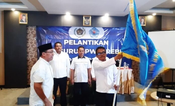 PWI Brebes ketika pelantikan pengurus