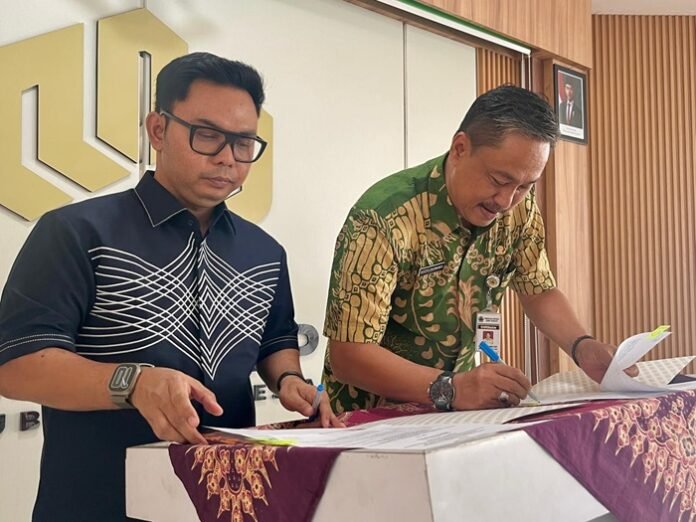 Penandatanganan antara Balai Pelaksana Penyediaan Perumahan dan Kawasan Permukiman Jawa III dan Dinas Perumahan Rakyat dan Kawasan Permukiman Jawa Tengah di Yogyakarta