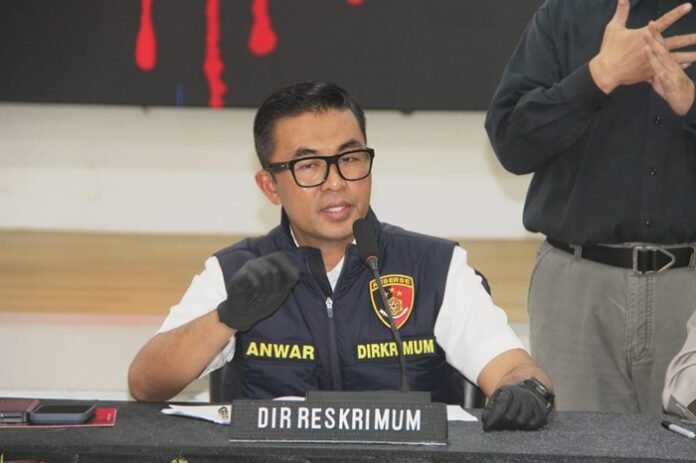 Direktur Reserse Kriminal Umum Polda Jateng, Kombel Pol Muhammad Anwar Nasir.