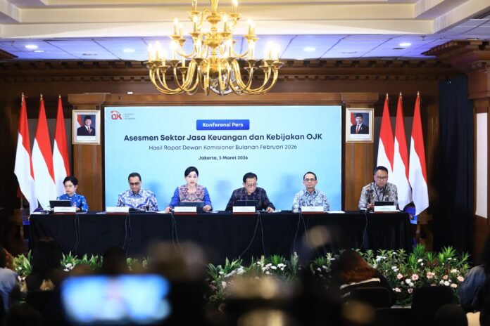 Rapat Dewan Komisioner Bulanan Otoritas Jasa Keuangan (OJK) pada 25 Februari 2026. (Foto : Dok OJK)