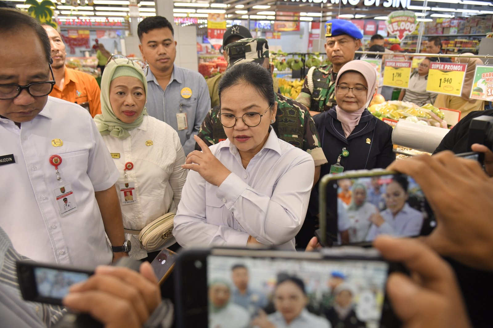 Agustina Wali Kota Semarang, Agustina Wilujeng saat memberikan keterangan kepada wartawan, Rabu (04/03/2026). (Foto : Dok Pemkot Semarang)