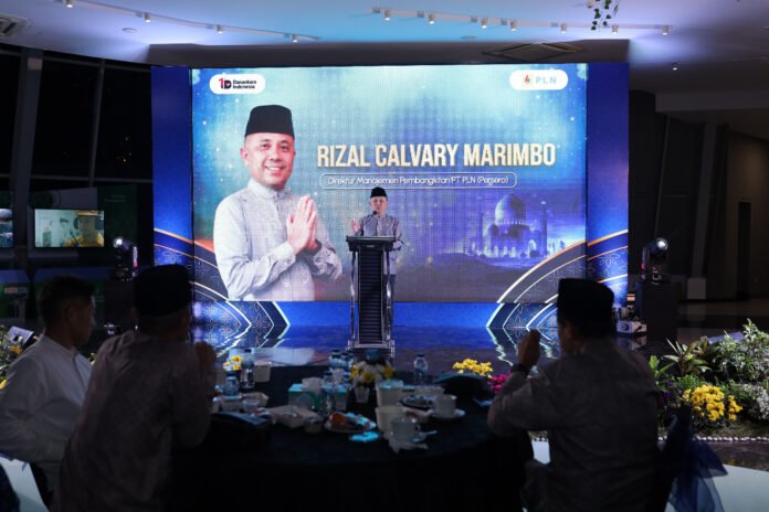Sambutan Direktur Manajemen Pembangkitan PT PLN (Persero), Rizal Calvary. (Foto : Dok PLN)
