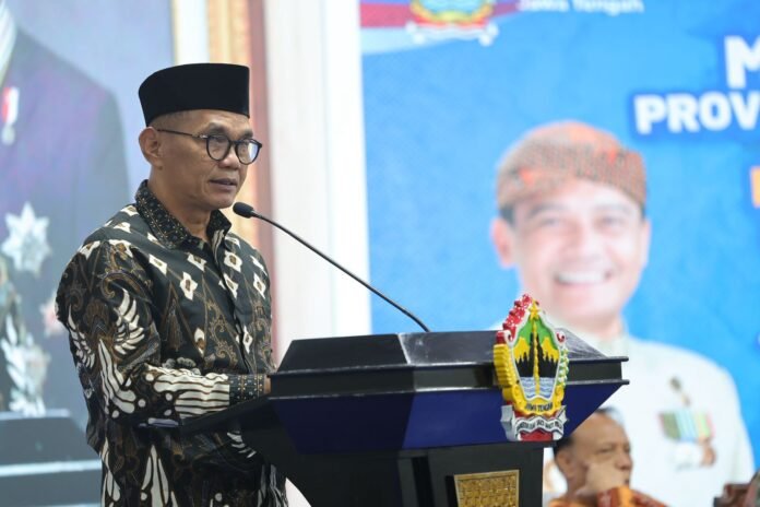 Ketua DPRD Jateng Sumanto saat memberikan paparan belum lama ini. (Foto : Dok DPRD Jateng)