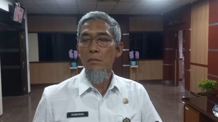 Sekretaris Daerah Pemerintah Provinsi Jawa Tengah, Sumarno saat dikantornya, Jumat (13/3/2026. (Foto:Kamal)