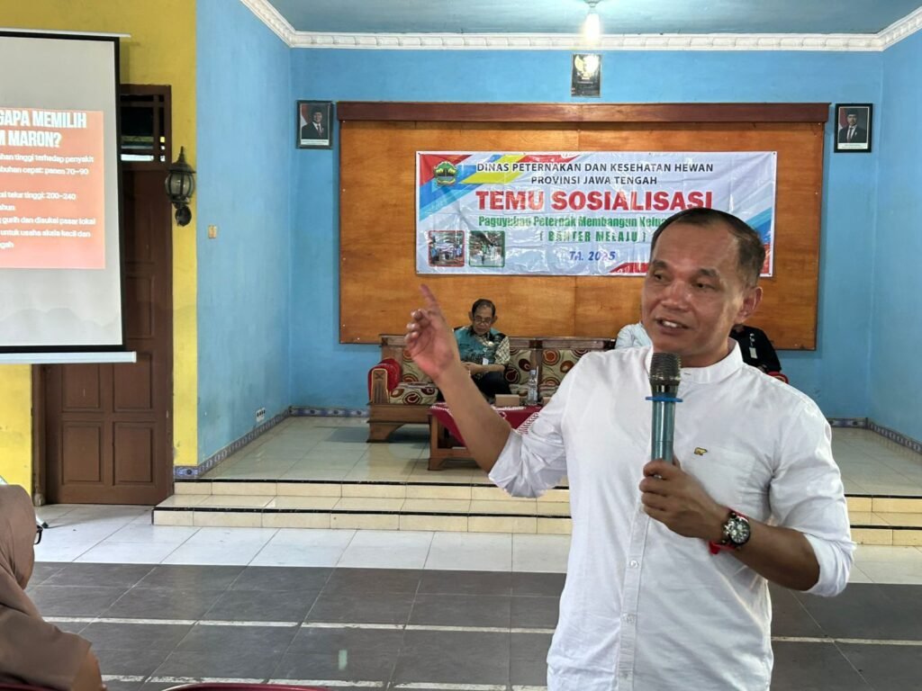 Ketua DPRD Jateng Sumanto saat memberikan paparan belum lama. (Foto : Dok DPRD Jateng)