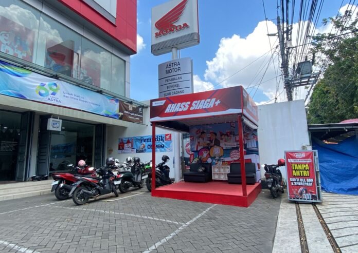 Pos AHASS Siaga Plus Astra Motor Sragen telah siap dan akan dibuka pada tanggal 19 - 28 Maret 2026. (Foto : Dok Honda)