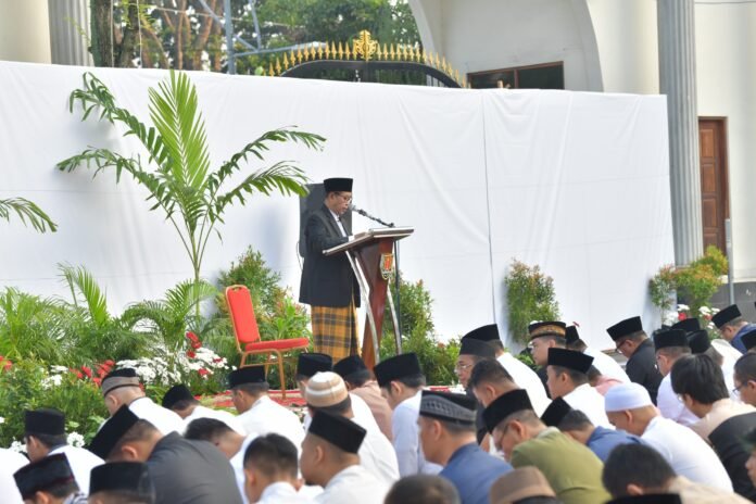 Pemkot Semarang akan menggelar Sholat Idul Fitri 1447 Hijriyah/2026 Masehi di halaman Balai Kota Semarang. (Foto : Dok Pemkot Semarang)