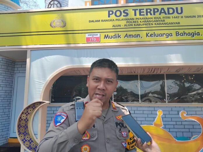 AKP Agista Ryan Mulyanto, Kasat Lantas Polres Karanganyar. (Foto : Dokumen/ Iwan)