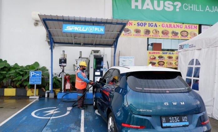 Layanan SPKLU Tol Unggaran-Salatiga
