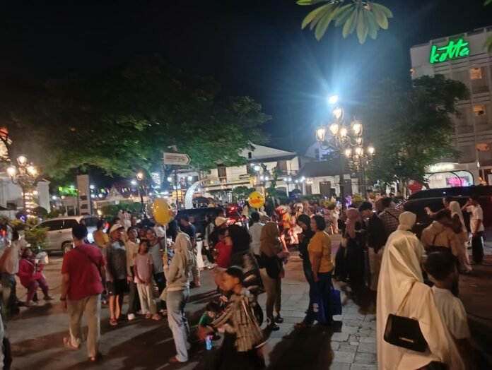 Kawasan Kota Lama Semarang mengukuhkan posisinya sebagai magnet utama pariwisata di Jawa Tengah selama masa libur Idul Fitri. (Foto : Dok Pemkot Semarang)