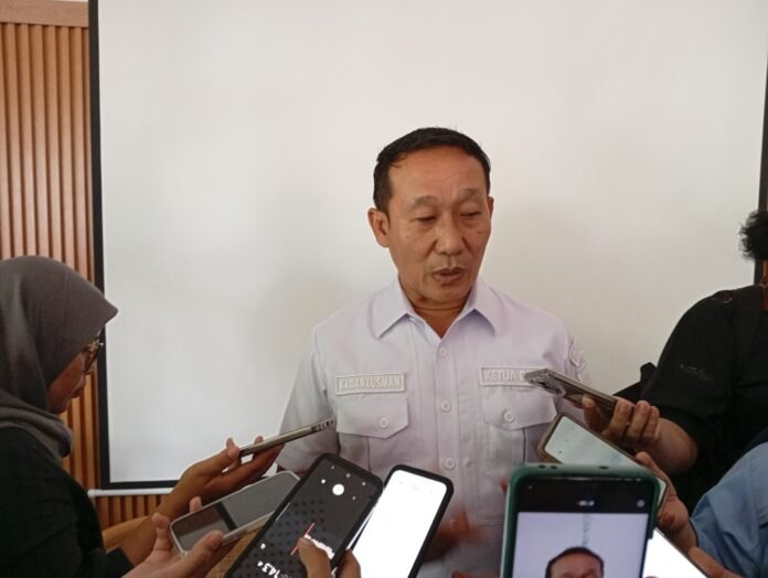 Ketua DPRD Kota Semarang, Kadar Lusman saat memberikan keterangan kepada wartawan, Rabu (11/03/2026). (Foto : Dok JN)