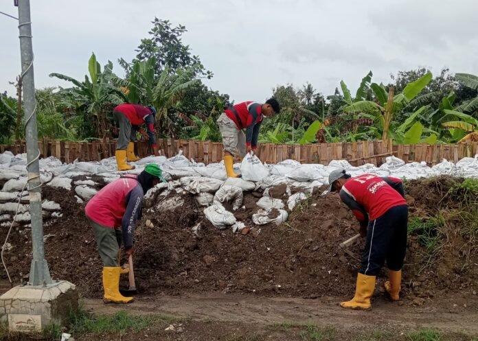 Pemkot Semarang bergerak cepat dengan memperkuat tanggul di sepanjang Kali Babon. (Foto : Dok Pemkot Semarang)