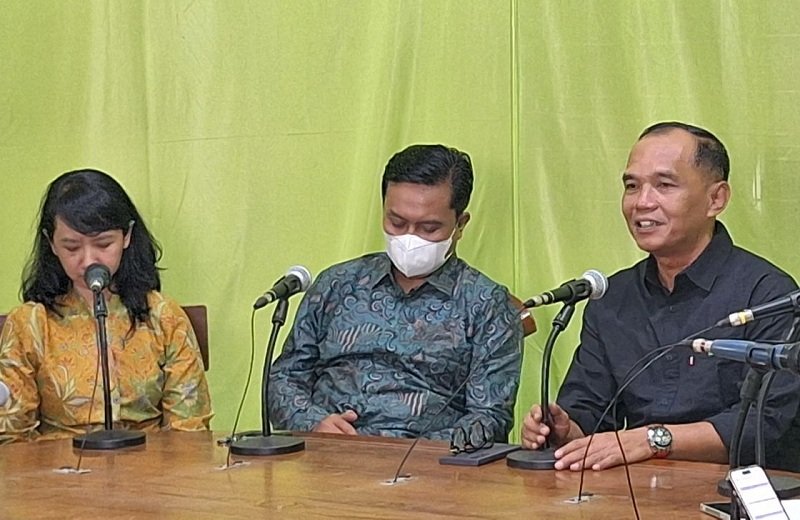 Ketua DPRD Jateng Sumanto saat menjadi narasumber