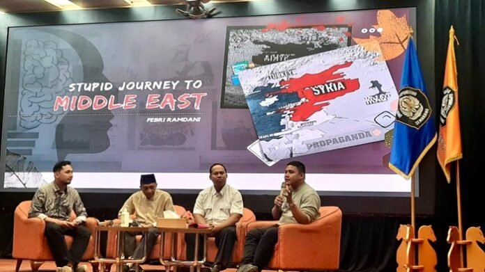 Kegiatan nonton bareng film documenter dan talk show Ngabuburit Kebangsaan