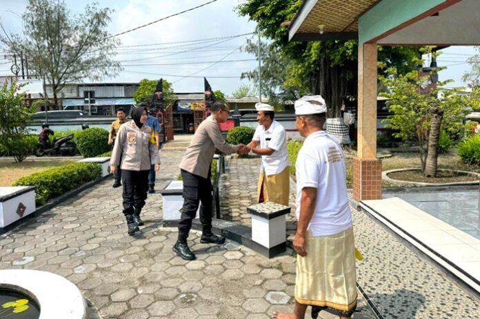 Polres Tegal Kota ketika pengamanan Nyepi dan Idul Fitri.