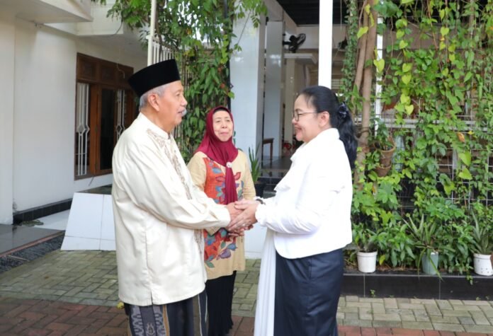 Wali Kota Semarang, Agustina Wilujeng melakukan kunjungan silaturrahmi ke sejumlah ulama di Kota Semarang pada Rabu (1/4/2026).