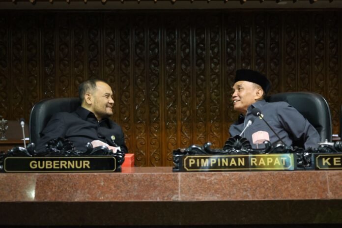 Ketua DPRD Jateng Sumanto menghadiri pembentukan Panitia Khusus (Pansus) Laporan Keterangan Pertanggungjawaban (LKPJ) Gubernur Tahun Anggaran 2025. (Foto : Dok DPRD Jateng)