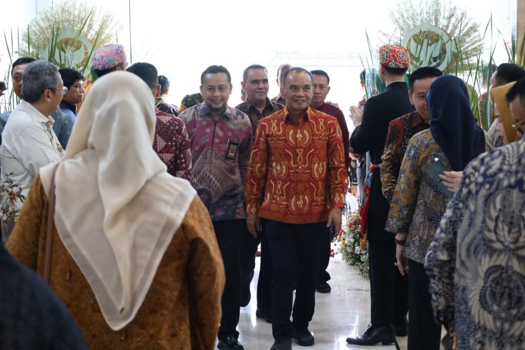 Ketua DPRD Jateng Sumanto menghadiri Entry Meeting pemeriksaan Laporan Keuangan Pemerintah Daerah (LKPD) Tahun 2025 yang digelar oleh Badan Pemeriksaan Keuangan (BPK) Republik Indonesia, Kamis, 2 April 2026. (Foto : Dok DPRD Jateng)