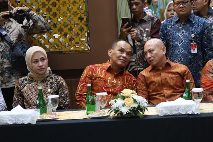 Ketua DPRD Jateng Sumanto menghadiri Entry Meeting pemeriksaan Laporan Keuangan Pemerintah Daerah (LKPD) Tahun 2025 yang digelar oleh Badan Pemeriksaan Keuangan (BPK) Republik Indonesia, Kamis, 2 April 2026. (Foto : Dok DPRD Jateng)