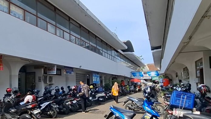 Lapak Pasar Johar Semarang. (Foto : Dok JN)