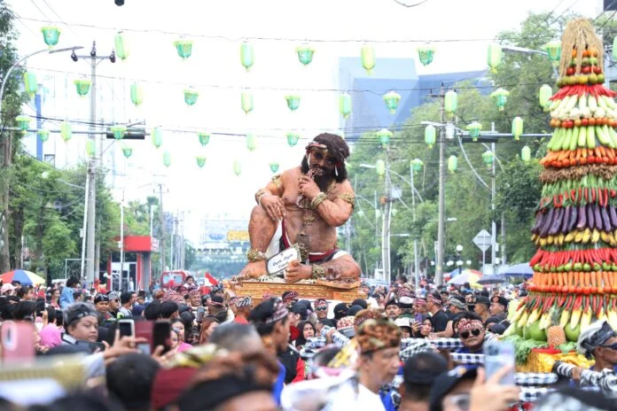 Pawai ogoh-ogoh. (Foto : Dok Pemkot Semarang)
