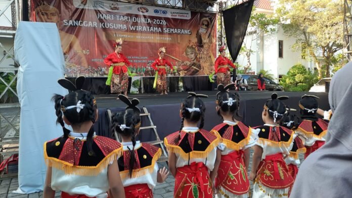 Pertunjukan tari yang diselenggarakan dalam rangka memperingati Hari Tari Dunia yang akan jatuh pada 29 April 2026. (Foto : Dok JN)