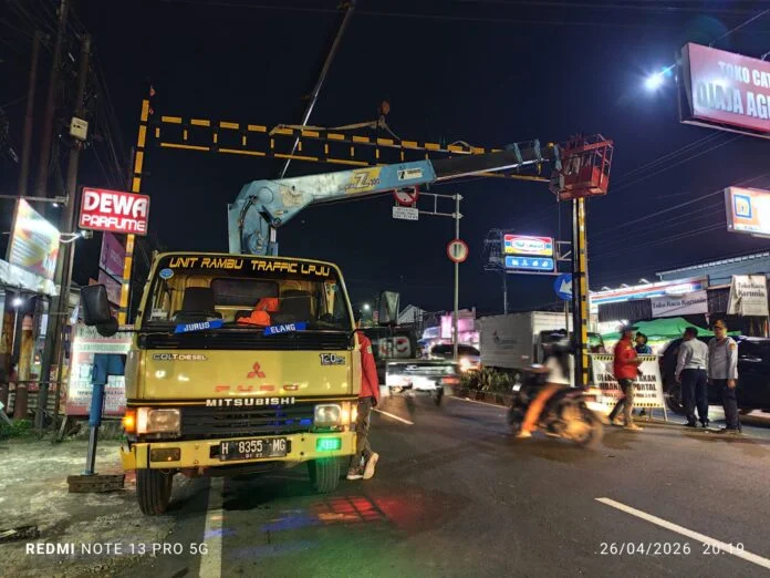 Portal Katrol Silayur Kota Semarang. (Foto : Dok Pemkot Semarang)
