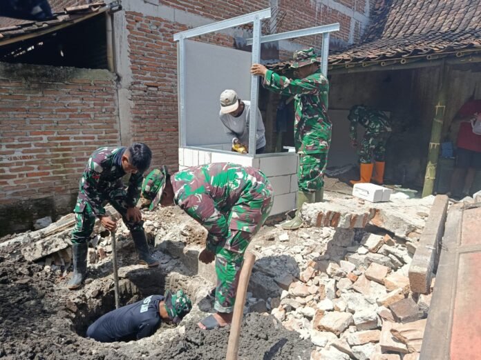 Program TMMD Reguler ke-128 Kodim 0725/Sragen. (Foto : Dok TMMD Sragen)