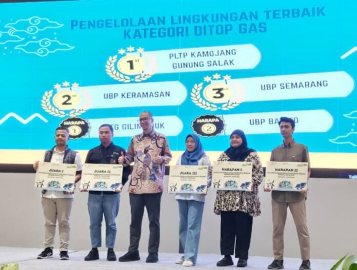 PLN Indonesia Power (PLN IP) Unit Bisnis Pembangkitan (UBP) Semarang penghargaan bergengsi sebagai Juara 3 Unit Pengelolaan Lingkungan Terbaik periode tahun 2025. (Foto : Dok PLN)