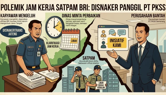 Disnaker Jateng panggil Satpam BRI