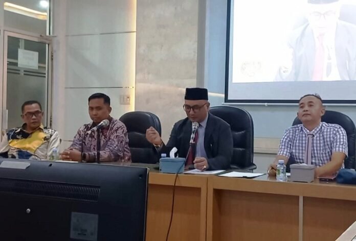 Konferensi pers kasus dugaan pelecehan di Universitas Sultan Agung (Unissula) Semarang