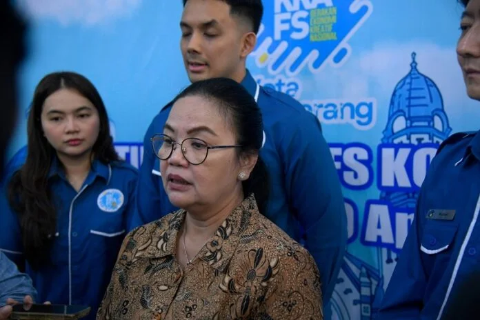 Wali Kota Semarang saat diwawancara