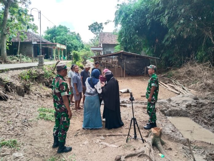Lokasi pembuatan sumur bor TMMD Reguler ke-128 di Desa Puro, Kecamatan Karangmalang. (Foto : Dok TMMD Sragen)