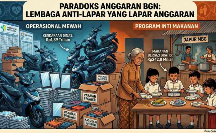 Ilustrasi gambar Badan Gizi Nasional