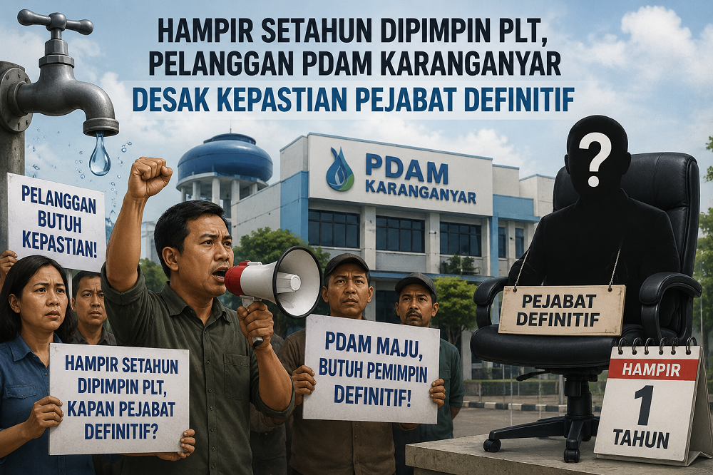 PDAM Karanganyar 2 PDAM Karanganyar kosong jabatan