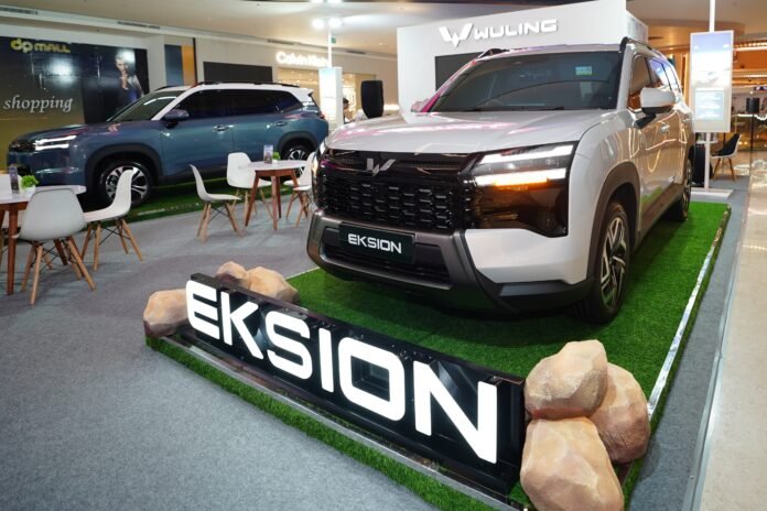 Wuling Motors resmi memperkenalkan SUV terbaru, Wuling Eksion. (Foto : Dokumen)