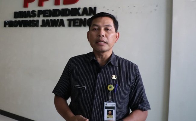 Pelaksana Tugas Sekretaris Dinas Pendidikan Jawa Tengah, Sunarto Pelaksana Tugas Sekretaris Dinas Pendidikan Jawa Tengah, Sunarto