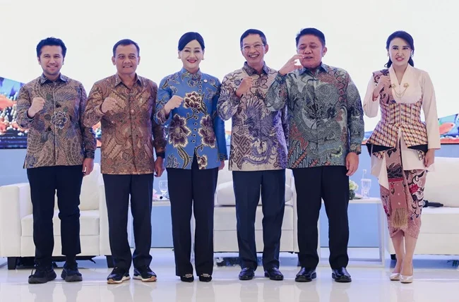 Gubernur Jateng Ahmad Luthfi ketika mengikuti Konferensi Nasional Pengembangan Ekonomi Daerah di Balai Kartini, Jakarta Gubernur Jateng Ahmad Luthfi ketika mengikuti Konferensi Nasional Pengembangan Ekonomi Daerah di Balai Kartini, Jakarta,