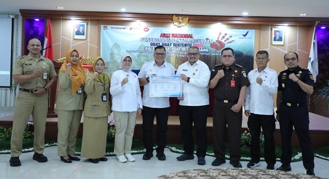 BBPOM Semarang ketika Aksi Nasional Pencegahan Penyalahgunaan PPT 2026 BBPOM Semarang ketika Aksi Nasional Pencegahan Penyalahgunaan PPT 2026