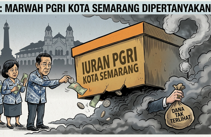 ilustrasi tajuk PGRI Kota Semarang