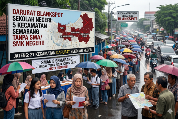 Area blankspot SMA di Semarang