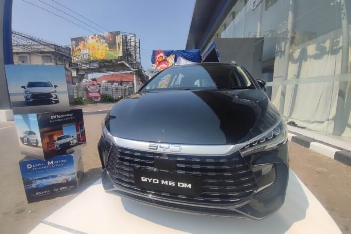 BYD M6 DM jadi type terbaru yang dikenalkan masyarakat