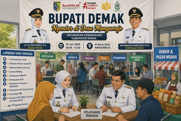 Program Ngantor di Desa Bupati Demak