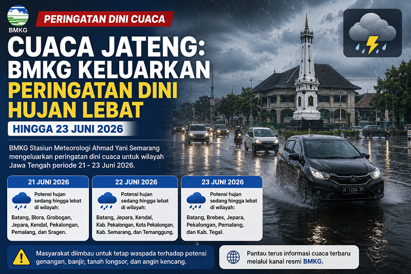 Cuaca Jateng Peringatan Cuaca Jateng