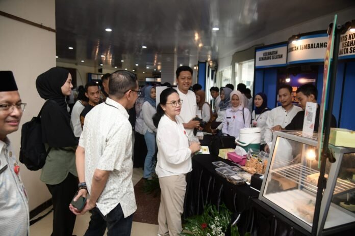 Wali Kota Semarang, Agustina Wilujeng memperkuat ekonomi kerakyatan dengan menginisiasi Program Strategis Waras Ekonomi. (Foto : Dok Pemkot Semarang)