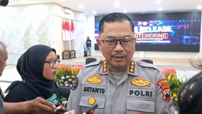 Kabid Humas Polda Jateng, Kombes Pol Artanto. (Foto:Kamal)